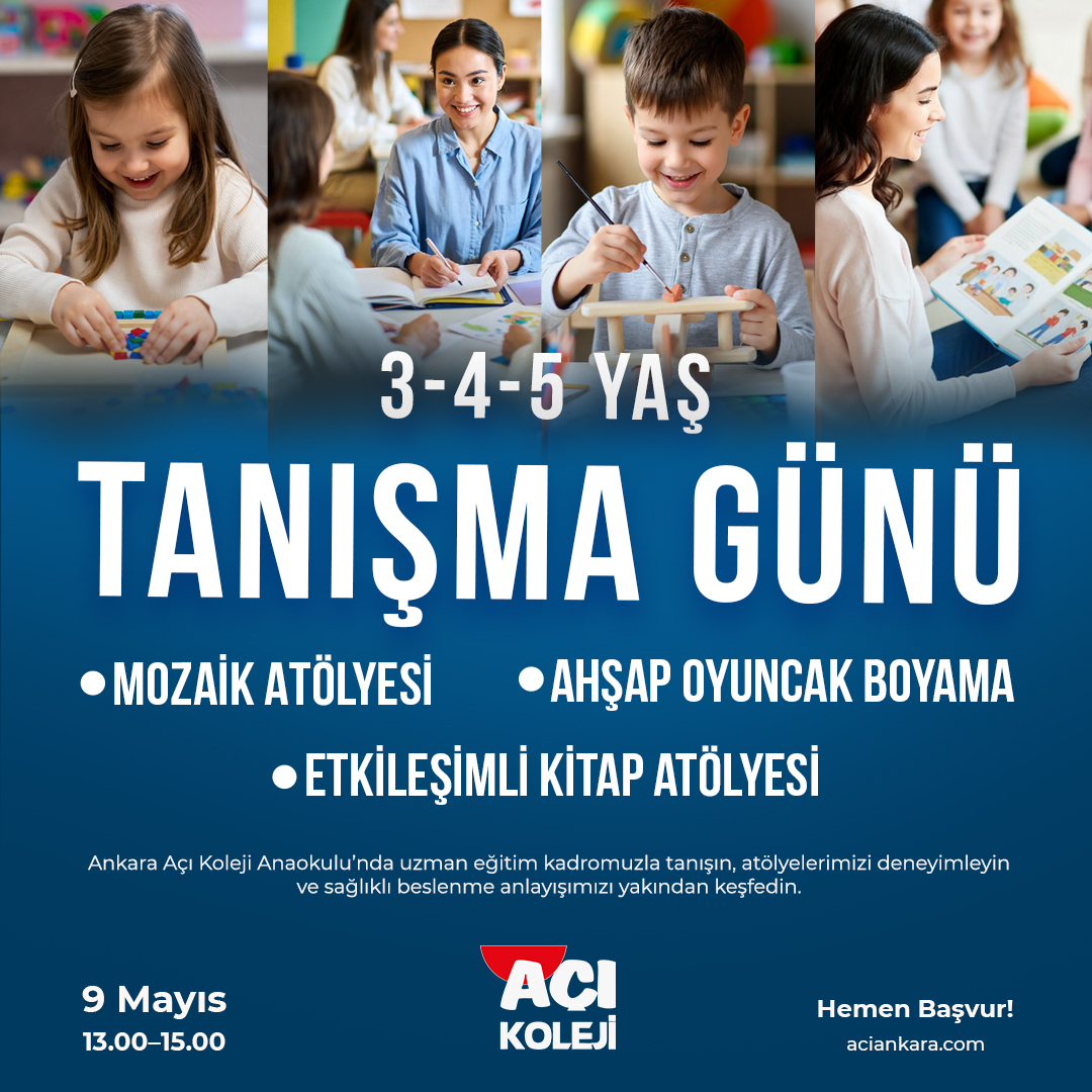 Yenimahalle Açı Koleji - Anaokulu Tanıtım 2026 Görseli