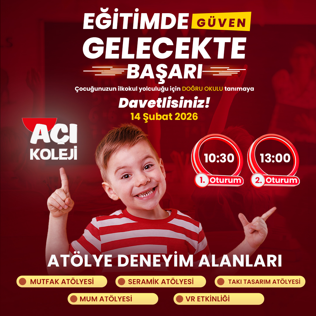 Yenimahalle Açı Koleji - Bursluluk 2026 Görseli